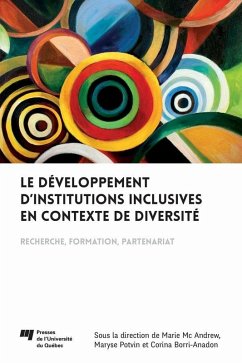 Le developpement d'institutions inclusives en contexte de diversite (eBook, ePUB) - Marie Mc Andrew, Mc Andrew