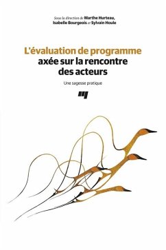 Cover L'evaluation de programme axee sur la rencontre des acteurs (eBook, ePUB)