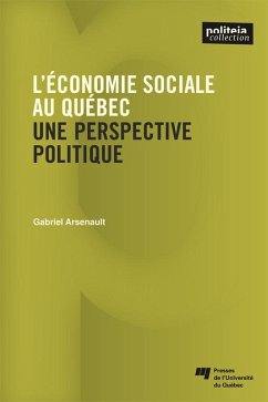 Cover L'economie sociale au Quebec (eBook, ePUB)