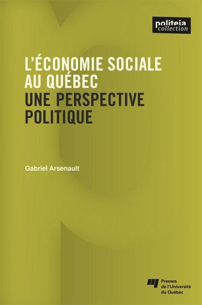 L'economie sociale au Quebec (eBook, ePUB)