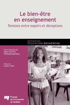 Cover Le bien-etre en enseignement (eBook, ePUB)
