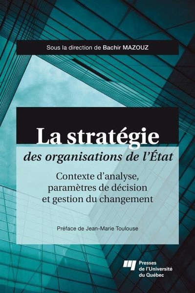 La strategie des organisations de l'Etat (eBook, ePUB)