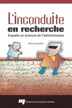 Cover L'inconduite en recherche (eBook, ePUB)