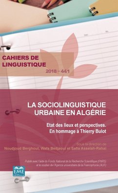 Cover La sociolinguistique urbaine en Algerie (eBook, ePUB)