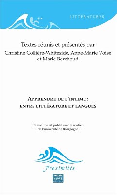 Cover Apprendre de l'intime : (eBook, ePUB)