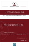 Discours et contexte social (eBook, ePUB) Discours et contexte social (eBook, ePUB)