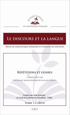 Cover Repetitions et genres (eBook, ePUB)