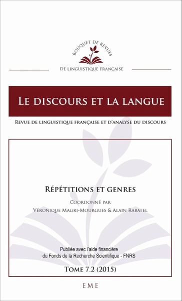 Repetitions et genres (eBook, ePUB) Repetitions et genres (eBook, ePUB)