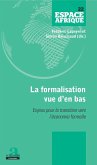 La formalisation vue d'en bas (eBook, ePUB)