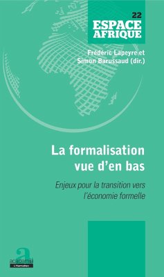 Cover La formalisation vue d'en bas (eBook, ePUB)