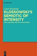 Klossowski's Semiotic of Intensity - Bild 1