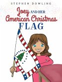 Joey and Her American Christmas Flag
