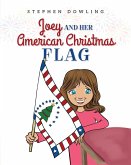 Joey and Her American Christmas Flag