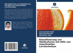 Cover Klassifizierung von Obstkulturen mit Hilfe von maschinellen Lerntechniken