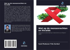 Wet op de mensenrechten en hiv/aids - Gardazi, Syed Mudasser Fida