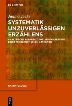 Systematik unzuverlässigen Erzählens - Jacke, Janina