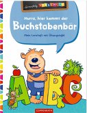 Hurra, hier kommt der Buchstabenbär!