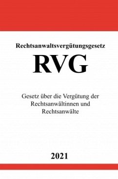 Rechtsanwaltsvergütungsgesetz (RVG) - Studier, Ronny