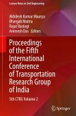 Proceedings of the Fifth International Conference of Transportation Research Group of India