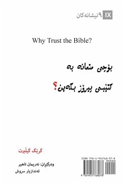 Why Trust the Bible? (Kurdish) - Gilbert, Greg