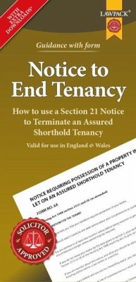 Cover Notice to End Tenancy