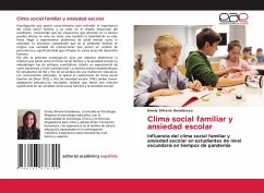 Clima social familiar y ansiedad escolar - Silverio Genebrozo, Emely