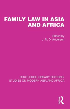 Cover Family Law in Asia and Africa (eBook, ePUB)
