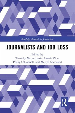 Journalists and Job Loss (eBook, ePUB)