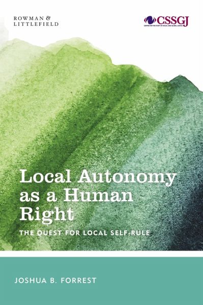 Local Autonomy as a Human Right (eBook, ePUB)