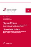 10 ans LInf Fribourg / 10 Jahre InfoG Freiburg (eBook, PDF)