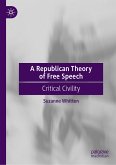 A Republican Theory of Free Speech (eBook, PDF)