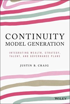 Continuity Model Generation (eBook, ePUB) - Craig, Justin B.