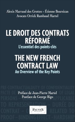 Cover Le droit des contrats reforme. The New French Contract Law (eBook, ePUB)