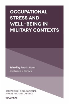 Cover Occupational Stress and Well-Being in Military Contexts (eBook, ePUB)