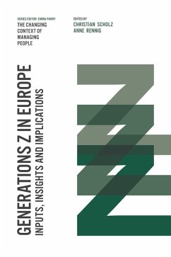 Cover Generations Z in Europe (eBook, ePUB)