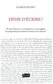 Desir d'ecrire ? (eBook, ePUB)