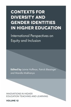 Contexts for Diversity and Gender Identities in Higher Education (eBook, ePUB)
