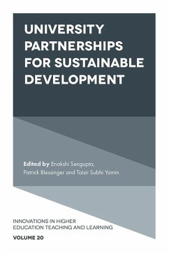 Cover University Partnerships for Sustainable Development (eBook, ePUB)