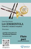 Flute part of &quote;La Cenerentola&quote; for Woodwind Quintet (eBook, ePUB)