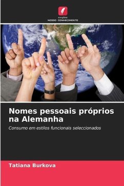 Nomes pessoais próprios na Alemanha - Burkova, Tatiana