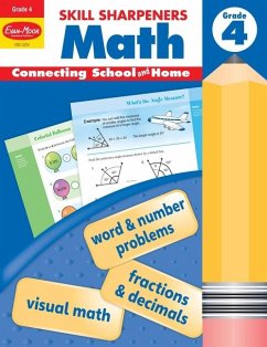 Skill Sharpeners: Math, Grade 4 Workbook - Evan-Moor Educational Publishers