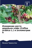 Измерение роста деревьев кофе (Coffea arabica L.) и алломе