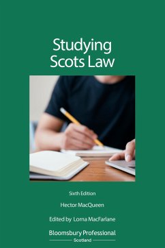 Studying Scots Law - Macqueen, Hector; Macfarlane, Lorna