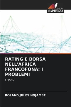 Rating E Borsa Nell'africa Francofona - Ndjambe, Roland Jules