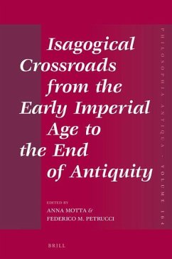 Isagogical Crossroads from the Early Imperial Age to the End of Antiquity