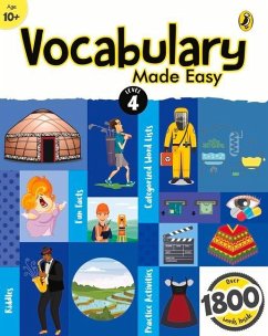Vocabulary Made Easy Level 4: Fun, Interactive English Vocab Builder, Activity & Practice Book with Pictures for Kids 10+, Collection of 1800+ Everyday Words Fun Facts, Riddles for Children, Grade 4 - Mehta, Sonia