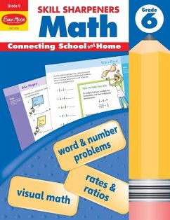 Skill Sharpeners: Math, Grade 6 Workbook - Evan-Moor Educational Publishers