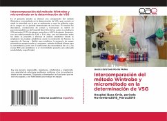 Intercomparación del método Wintrobe y micrométodo en la determinación de VSG