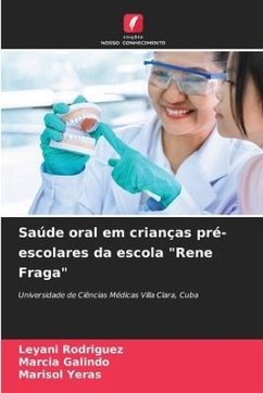 Saúde oral em crianças pré-escolares da escola 