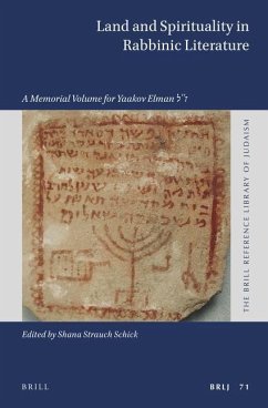 Land and Spirituality in Rabbinic Literature